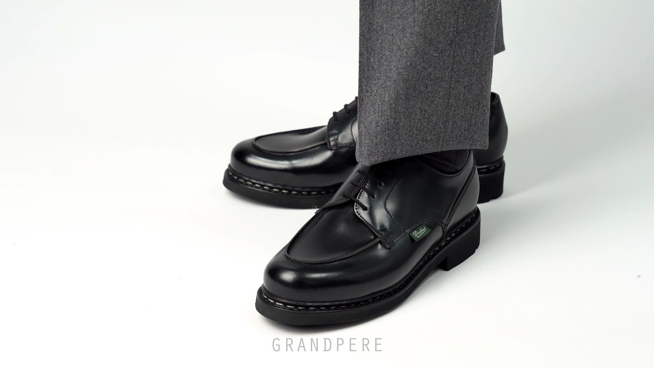 パラブーツ PARABOOT シャンボード CHAMBORD コードバン ブラック