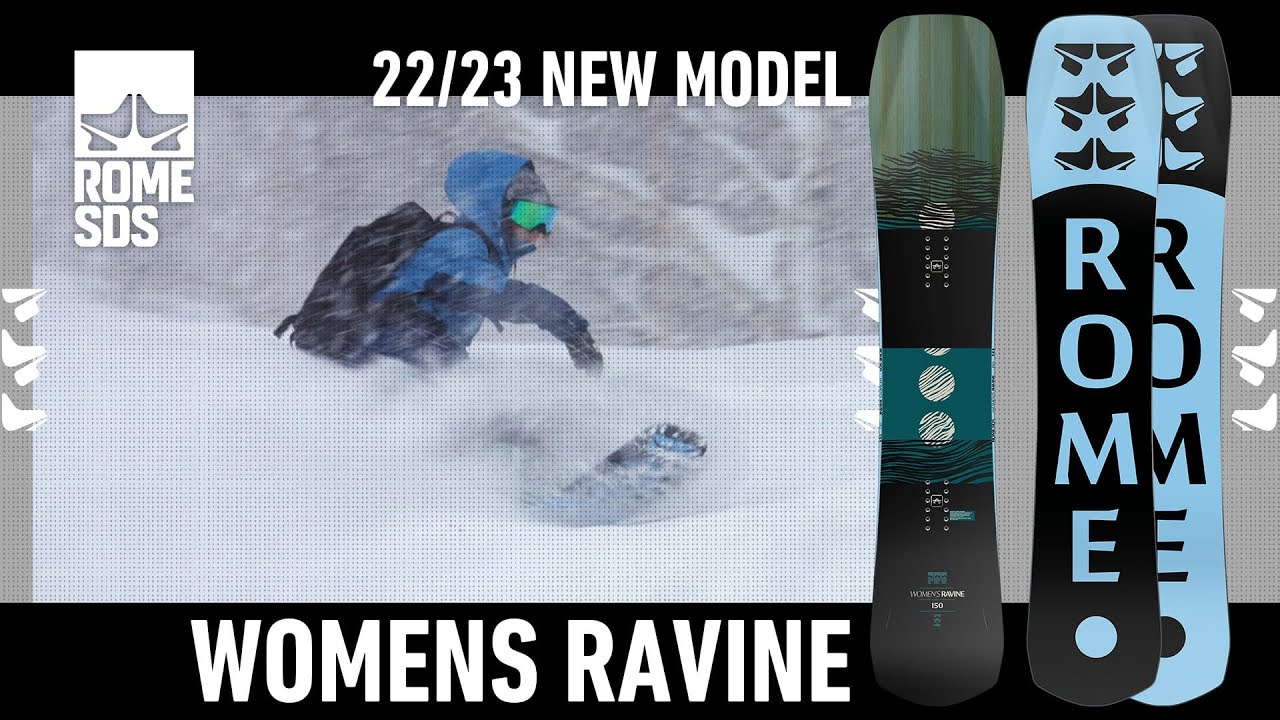 2023 ROME ニューモデル紹介 【 WOMEN'S RAVINE 】ウィメンズ