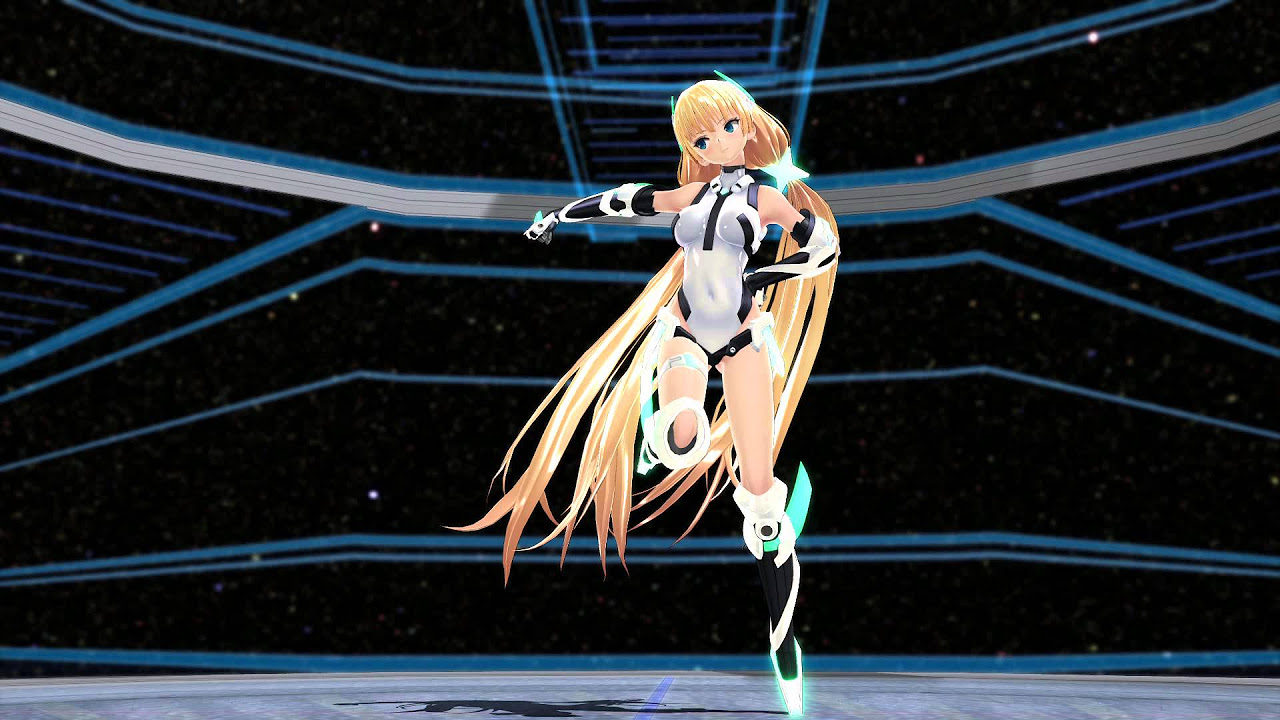 MMD 楽園追放 アンジェラ・バルザック - YouTube