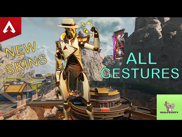 New Legendary Skin for Revenant (Speakeasy), All Gestures. [Apex