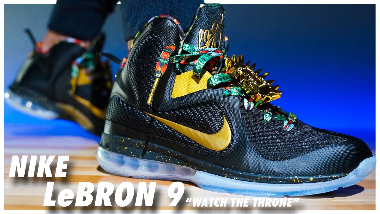 Nike LeBron 9 Watch the Throne - YouTube