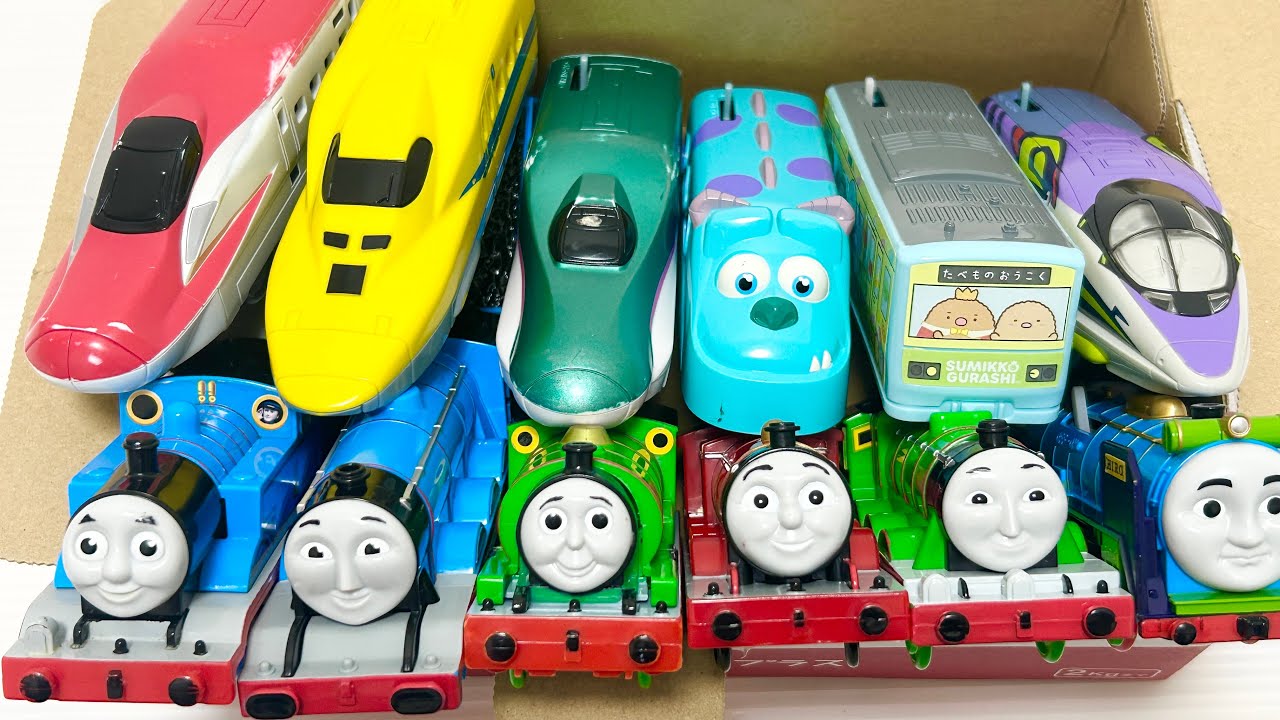 プラレール車両 トーマス、エミリー、貨車、パーシー、ドクター