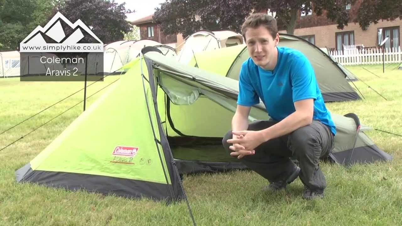 Coleman Aravis 2 Tent - www.simplyhike.co.uk - YouTube