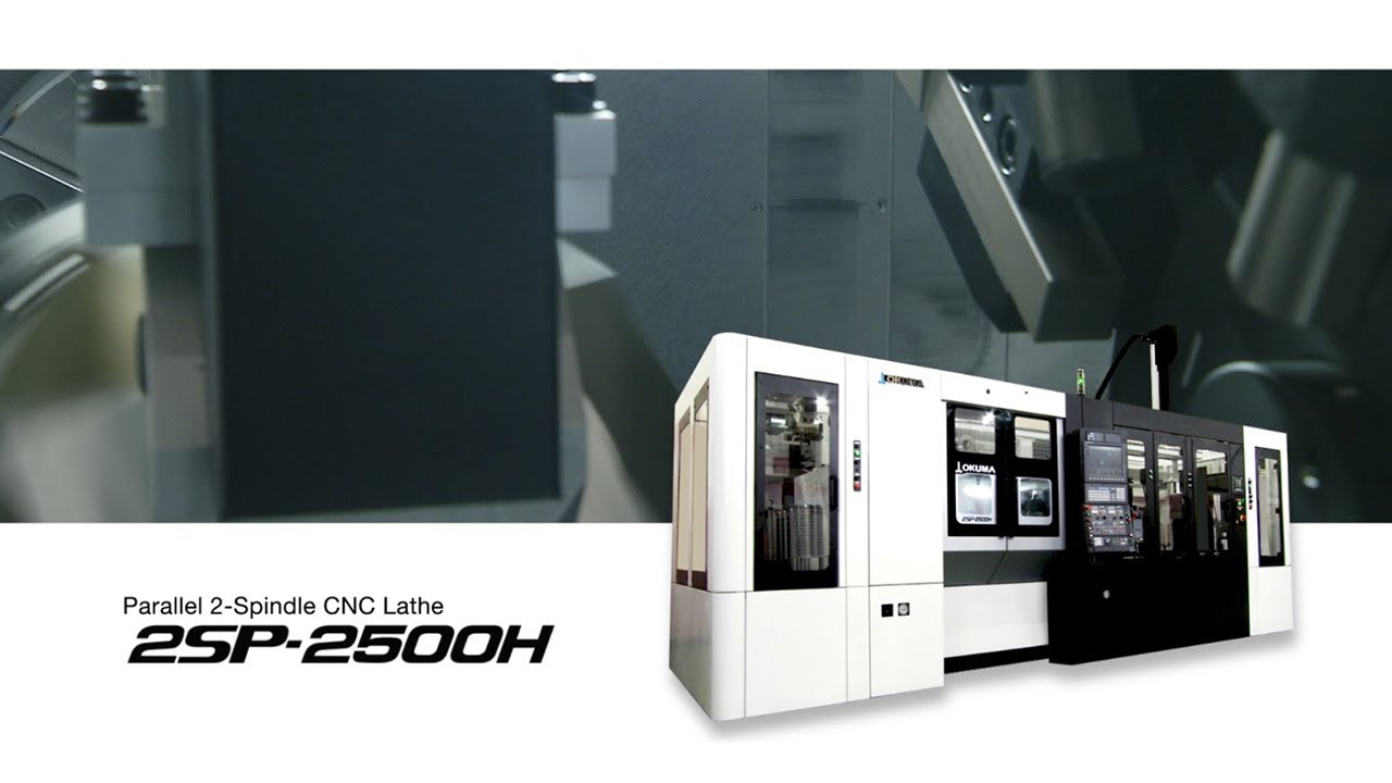 2-Spindle Horizontal CNC Lathe 2SP-2500H【OKUMA CORPORATION JAPAN
