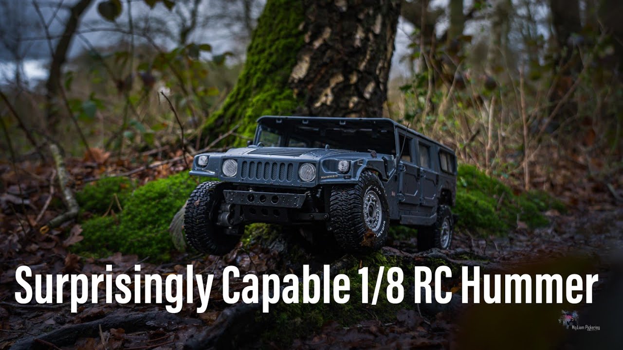 Surprisingly Capable 1/8 RC Hummer H1 Deagostini Kyosho - YouTube