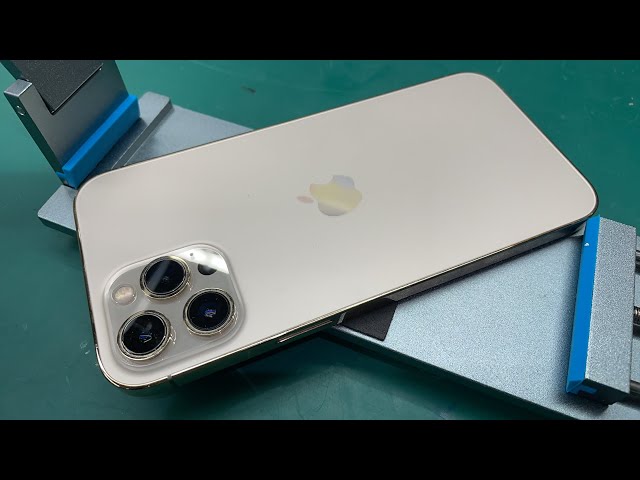 iPhone 12 Pro Max 画面タッチパネルが反応しない修理 - YouTube