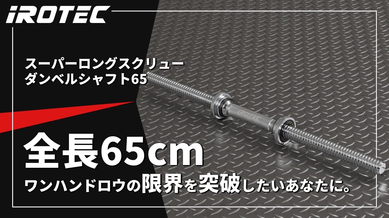 モリヤ ロングスクリューダンベルセット IROTECプレート付き 74.5kg