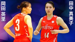 かわいいデュオ 】田中 真美子 & 岡田 英里 Mamiko Tanaka & Eri Okada