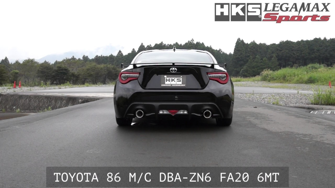 TOYOTA 86 / SUBARU BRZ 2016 HKS LEGAMAX Sports S-Tail - YouTube
