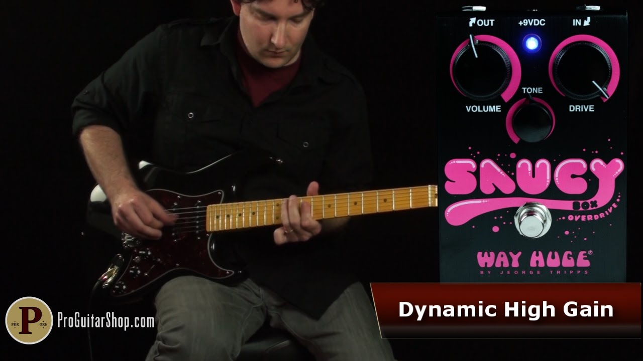 WAY HUGE Saucy Box」 エフェクターレビュー！ | 魔法の箱研究所