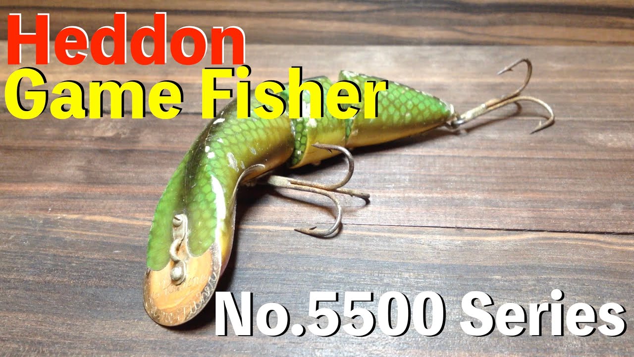 Heddon Game Fisher No.5500 Series|Hirobou Fishing|Japan| - YouTube