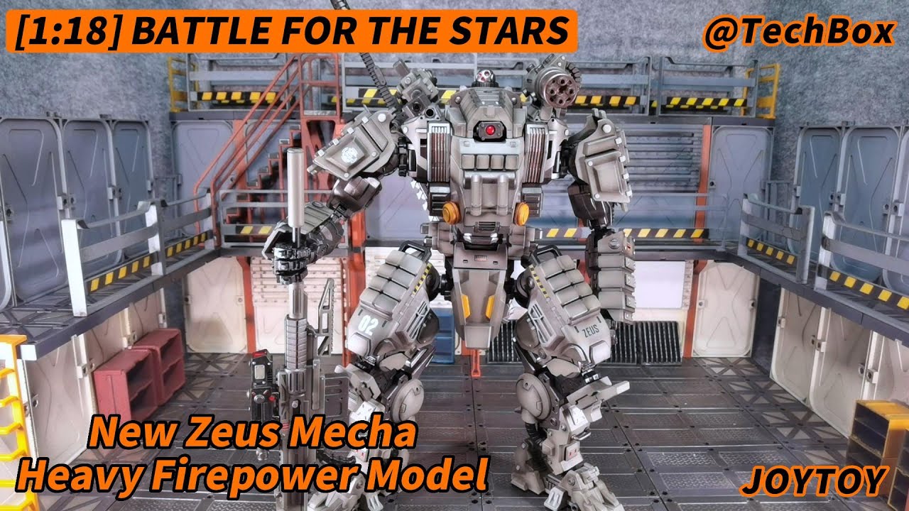 Joytoy Battle For The Stars, New Zeus Mecha Heavy Firepower Model