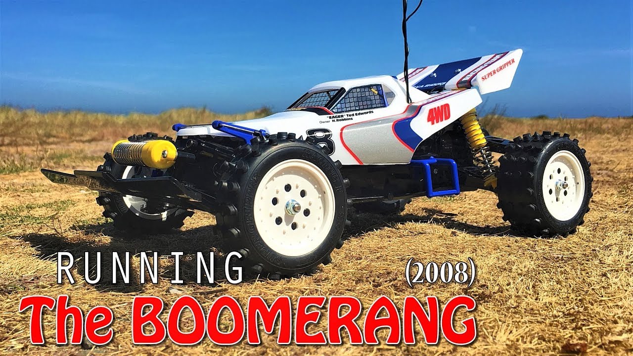 RUNNiNG the Tamiya Boomerang 2008 1/10 4WD Buggy (Tamiya #58418