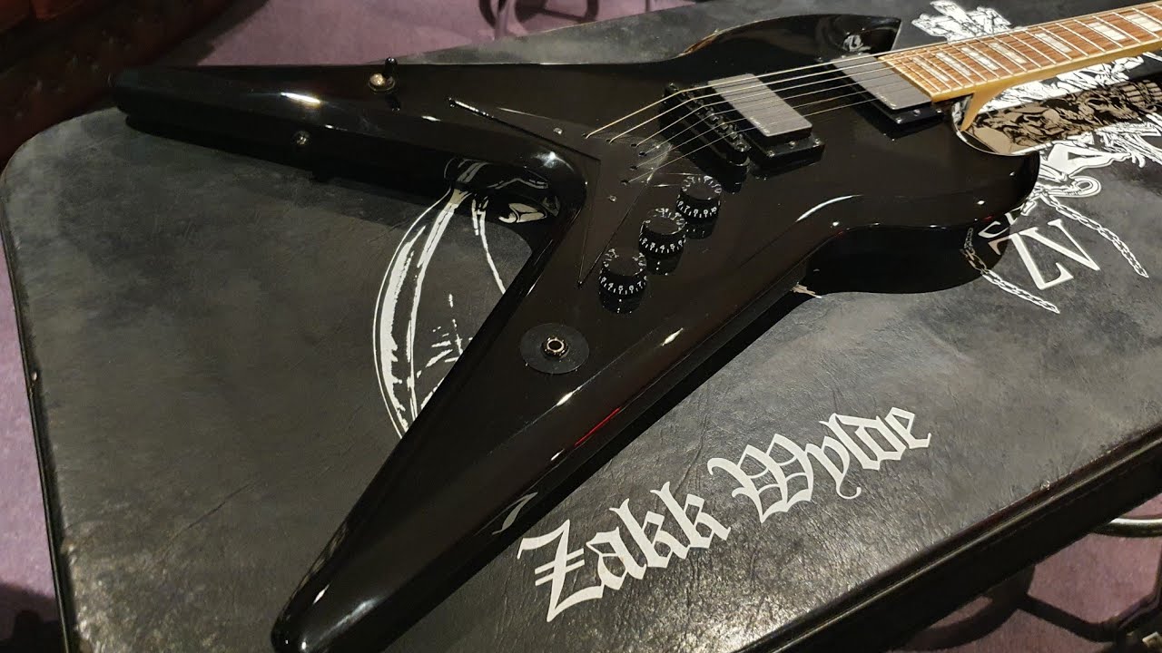 Zakk Wylde Epiphone ZV Signature Guitar - Up Close Video Review