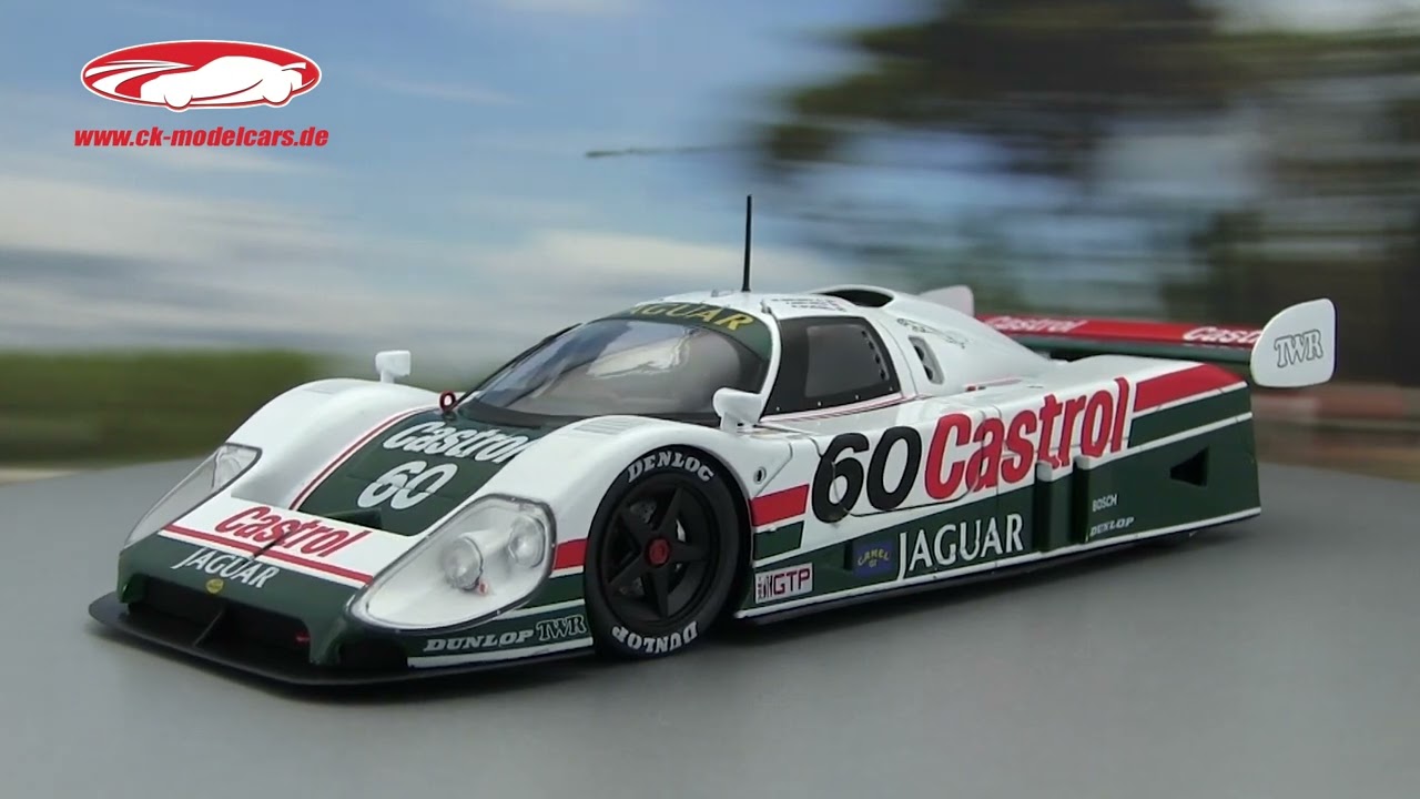 ck-modelcars-video: Jaguar XJR-9 #60 Sieger 24h Daytona 1988