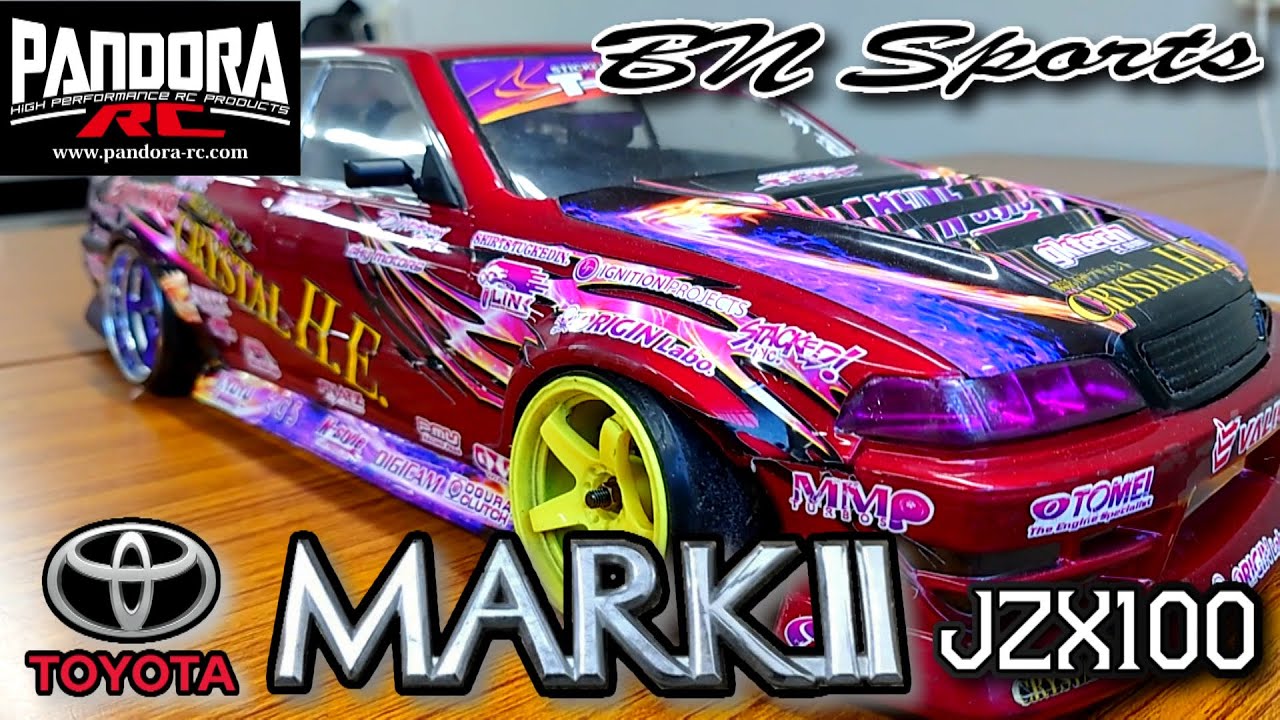 Check out the PANDORA RC TOYOTA MARK II JZX100 BN-Sports, a must