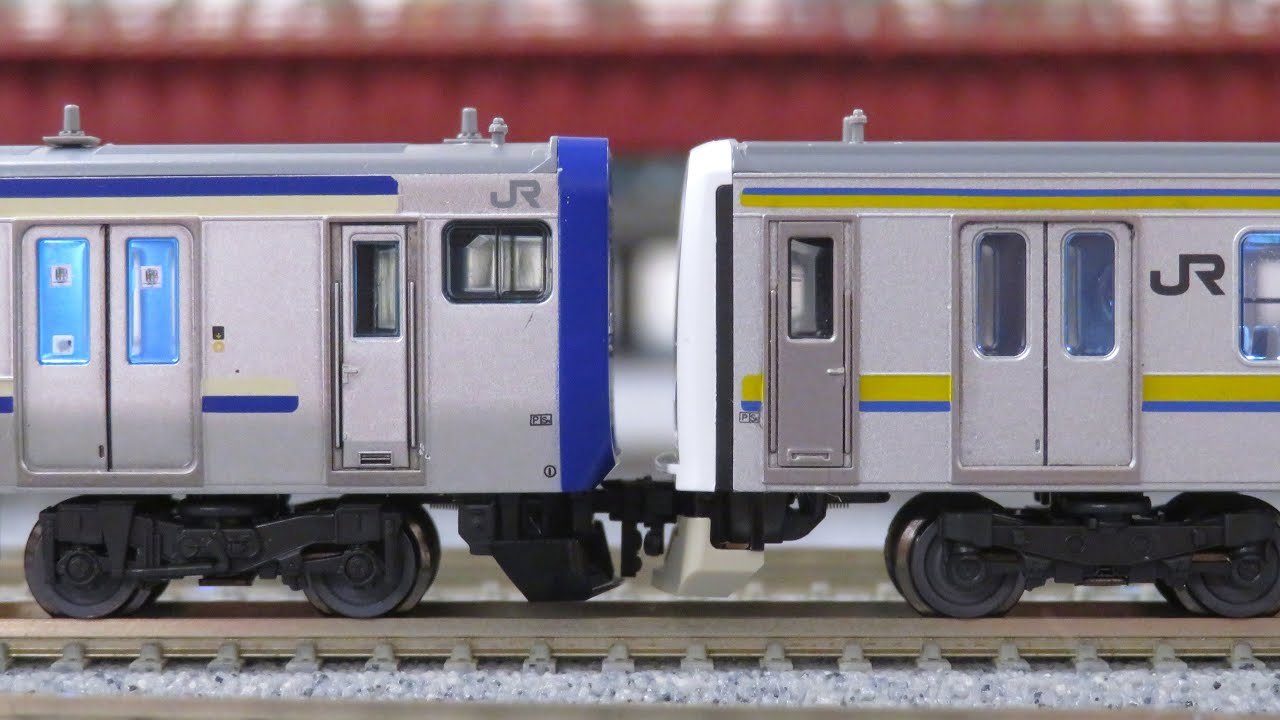 併結】Nゲージ E235系1000番台+209系2100番台 15両編成 併結運転 走行