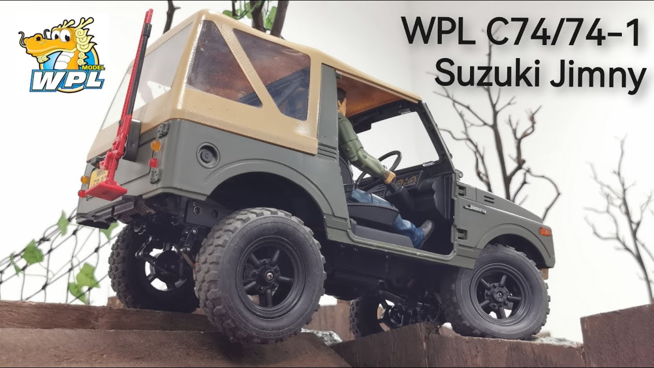 WPL C74-1 ☆カスタムカー☆ Custom Upgraded WPL C74/C74-1 Suzuki