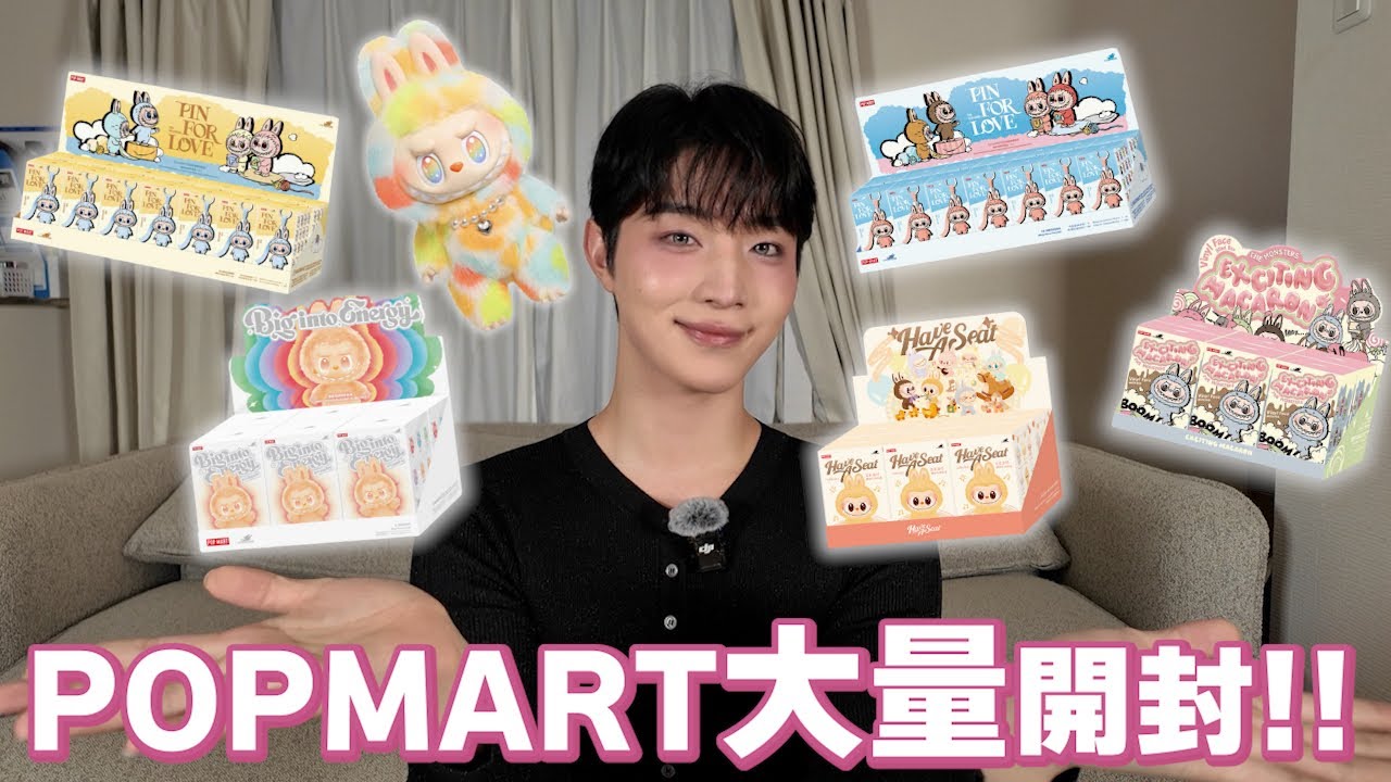 POPMART】LABUBU全シリーズのアソート開封してみた！ - YouTube