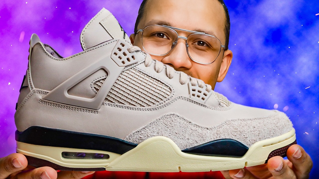 Air Jordan 4 A Ma Maniere Fossil Stone WMNS 2024 - YouTube