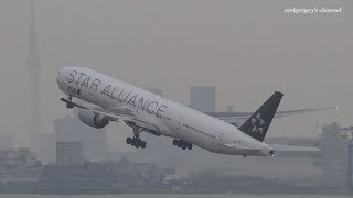 All Nippon Airways (ANA) Boeing 777-300ER JA731A 羽田空港 離陸