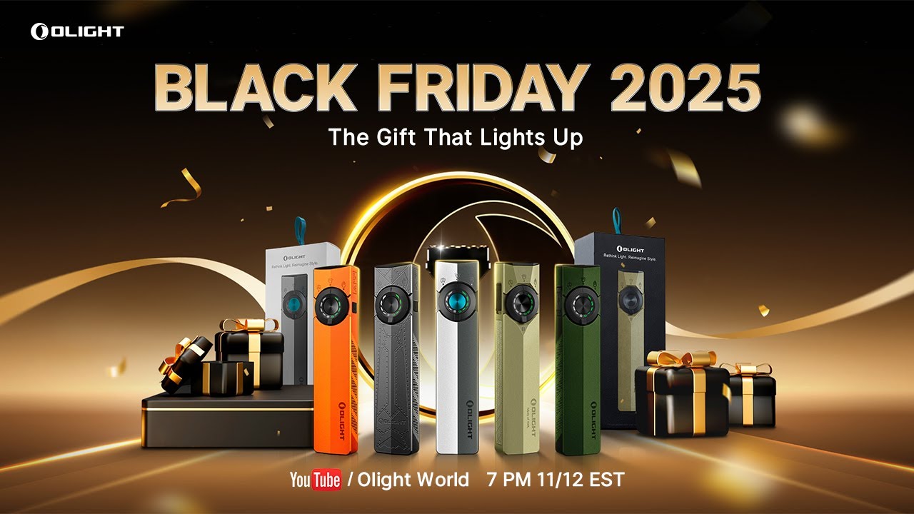 Olight Black Friday New Product Launch 2025 - YouTube