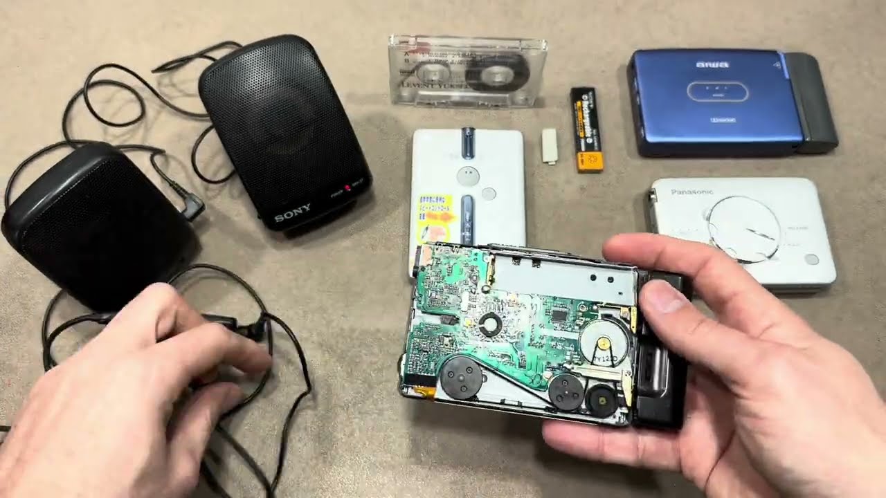 ソニー WM-EX651 ウォークマン カセットプレーヤー メンテナンス 修理