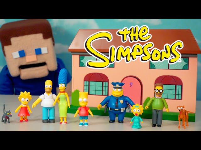 The Simpsons Figures & Playset TOYS!! Jakks 2.5 inch Series 1 2024
