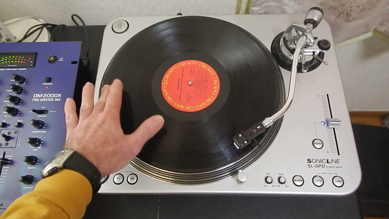 turntable Sonicline SL-SPD = Audiotechnica AT-LP1240 - YouTube