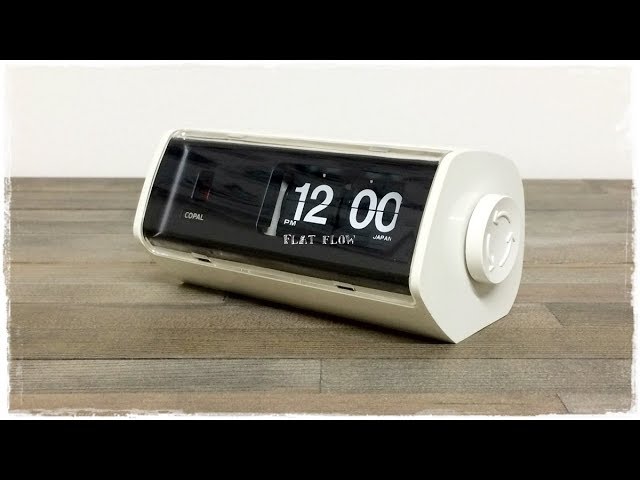 Vintage Flip Clock】1970's COPAL 222 (パタパタ時計） - YouTube