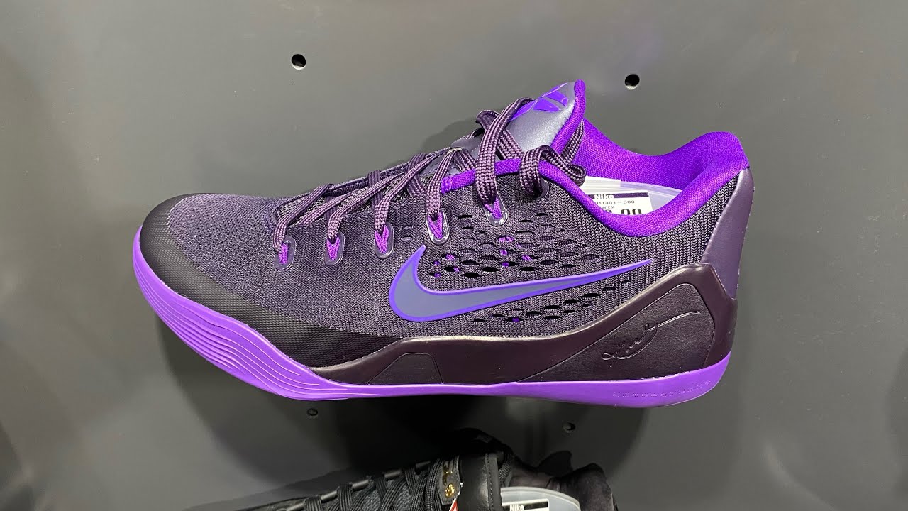Nike Kobe IX Elite Low EM Protro “Purple Dynasty” - Style Code