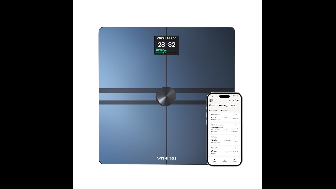 Withingsの充実の機能を備えた体組成計「Body Smart」と血管年齢や