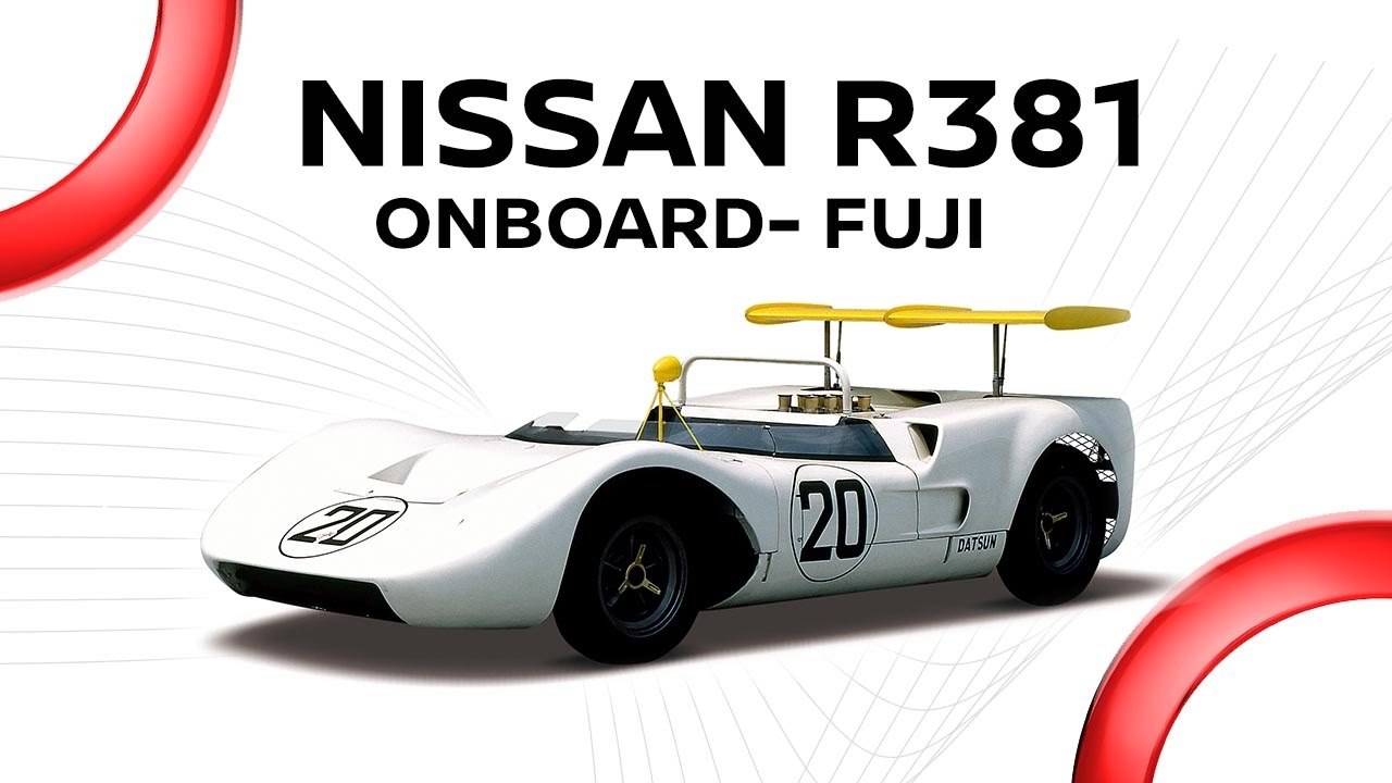 Nissan R381 'Monster Bird'(1968) :Onboard @ Fuji - YouTube