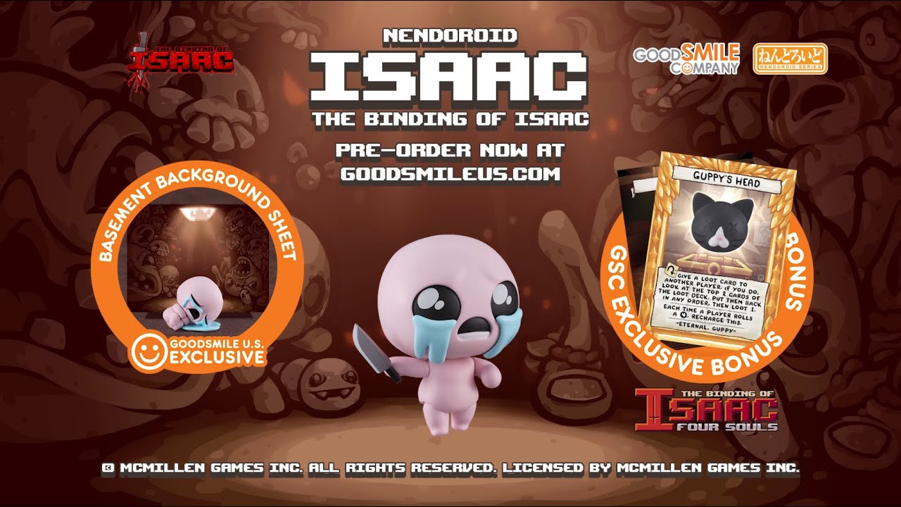 Binding of Isaac”のアイザックを完全再現する「ねんどろいど