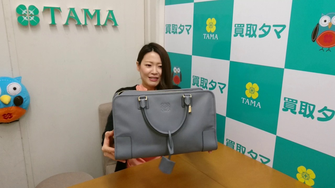 ロエベ アマソナ 36 ハンドバッグ サイズ 【買取タマ】 - YouTube