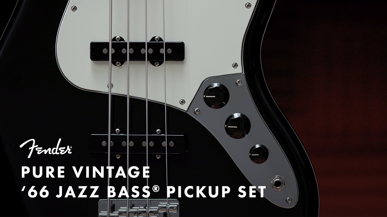 Pure Vintage '66 Jazz Bass Pickup Set – Fender