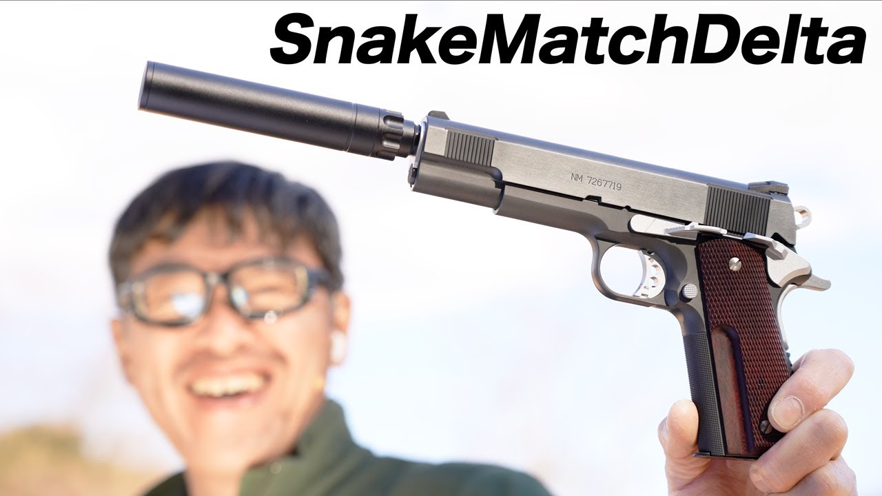 WA Colt Government Snake Match Delta Version Gas Blowback Gun