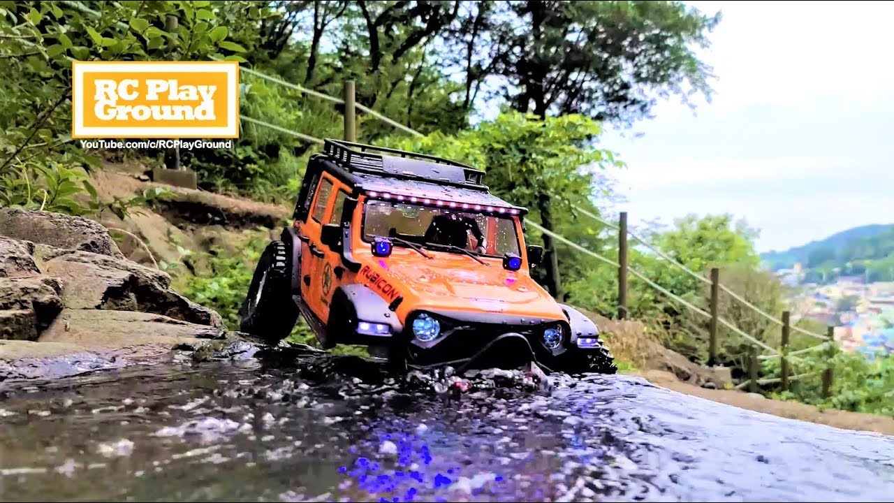 RC Car YK4102(Absima CR 3.4 SHERPA) Pro Jeep Rubicon Valley Rock