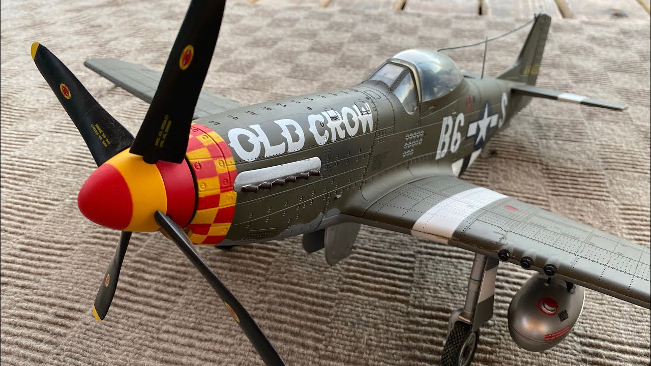 P-51D Mustang- (Elite Force) 1/18 scale UNBOXING - YouTube
