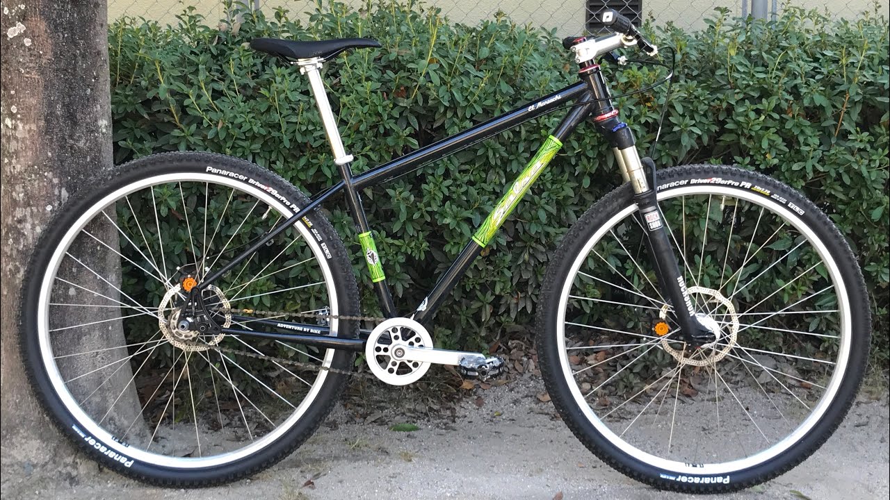 シングルスピードMTBをカスタムしたのでご紹介します。 - YouTube