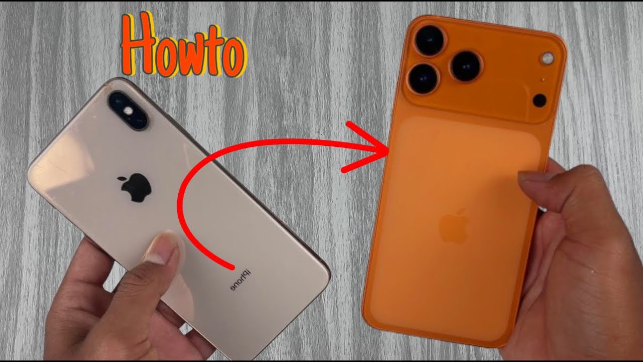 How To Turn iPhone Xs Max into a Brand New iPhone 17 Pro max