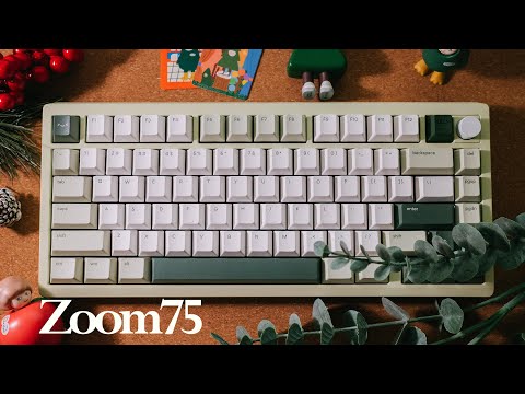 Zoom75 | Milky Green | Cozy Build 🍵 - YouTube