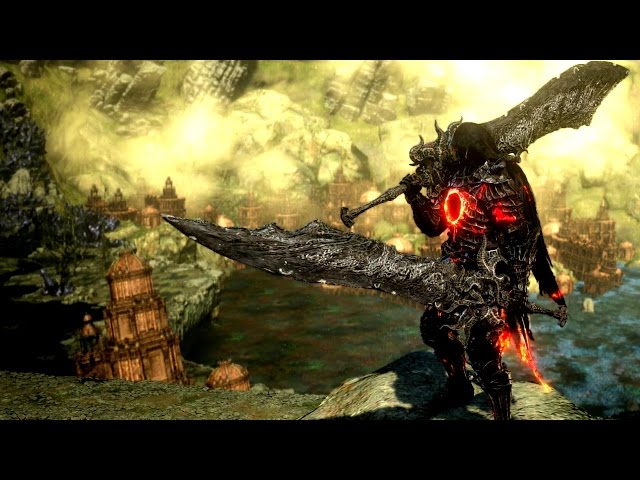 ダークソウル3対人】DLC新武器:輪の騎士の双特大剣、破壊の業火