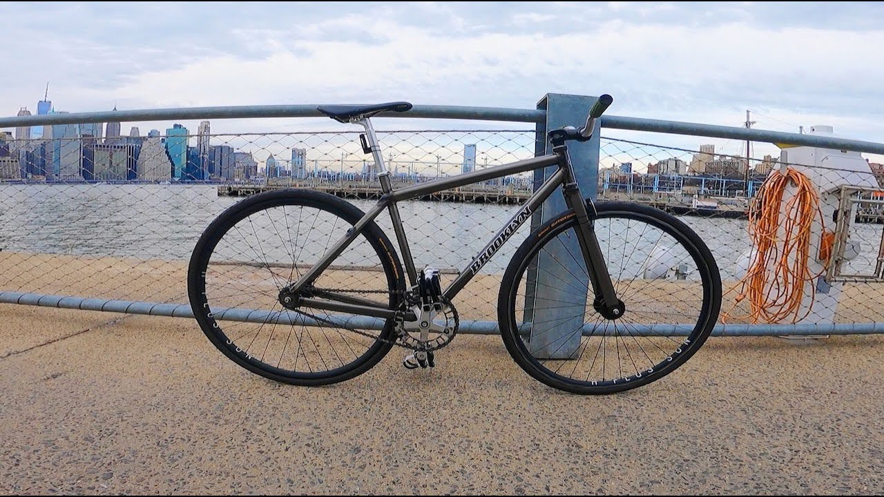 FIXED GEAR NYC | BROOKLYN MACHINE WORKS GANGSTA TRACK V4 BIKE