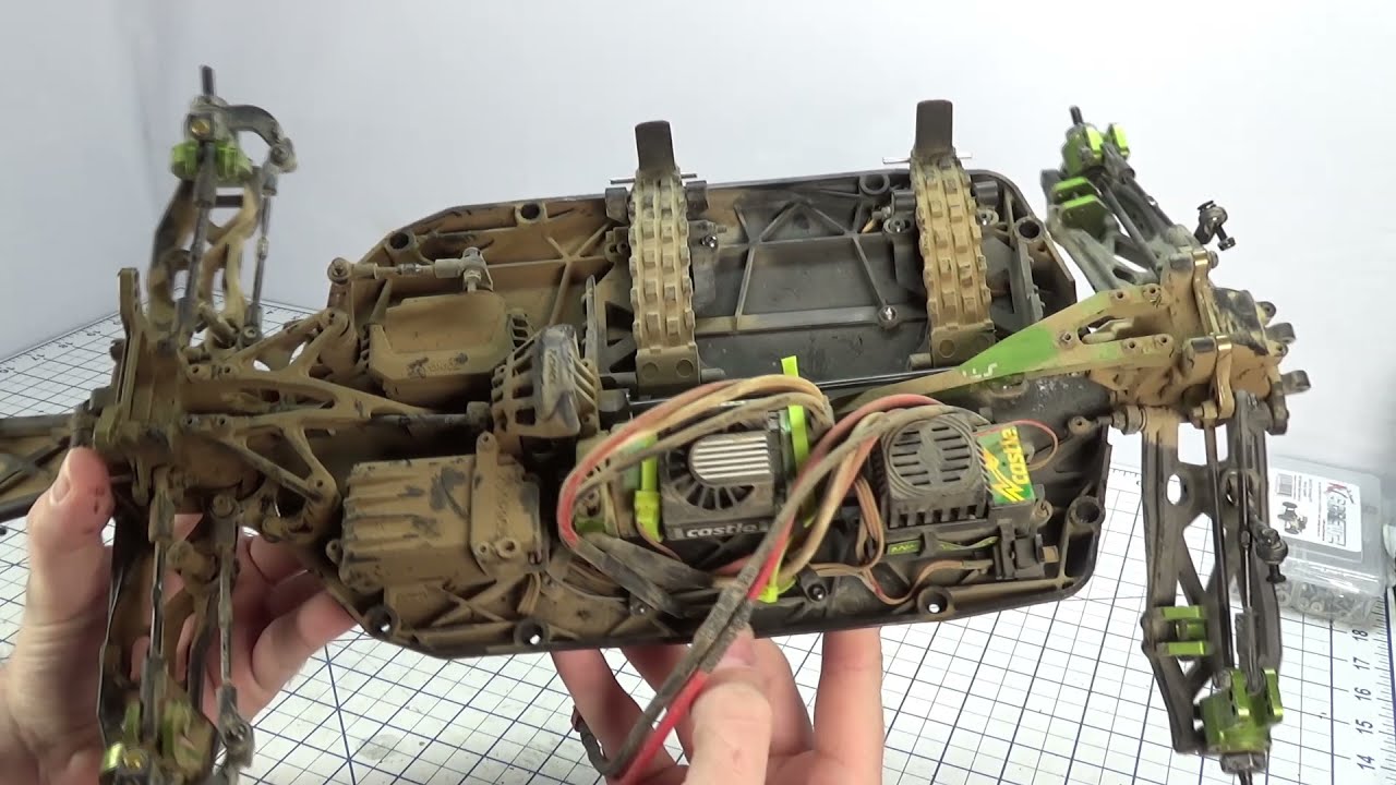 Axial EXO テラバギー ジャンク Restoring a old EXO Terra Buggy from