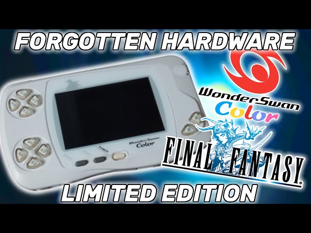 The Bandai WonderSwan Color (Final Fantasy Edition) | Forgotten