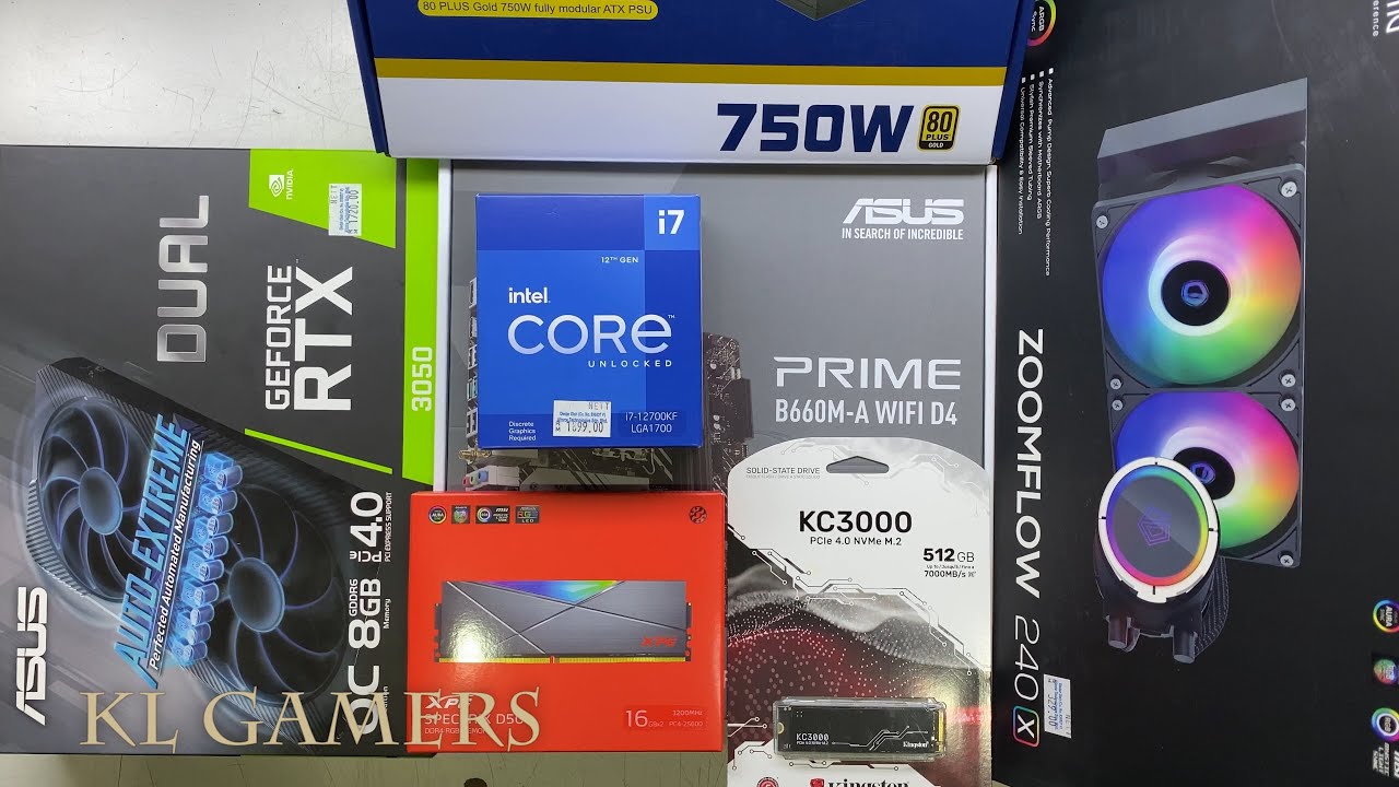 intel i7 12700kf ASUS B660M-A D4 セット ASUS B660M-A D4 ＆ INTEL