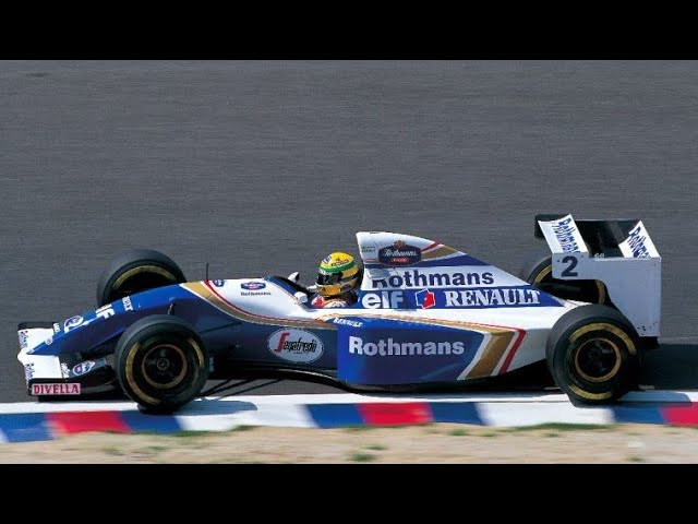 F1 ロスマンズウィリアムズルノーFW16 アイルトン・セナ デイモン