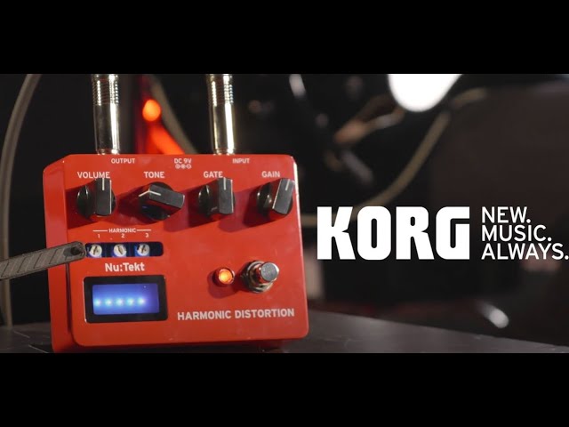 KORG – Le son unique de la pédale Harmonic Distortion - YouTube