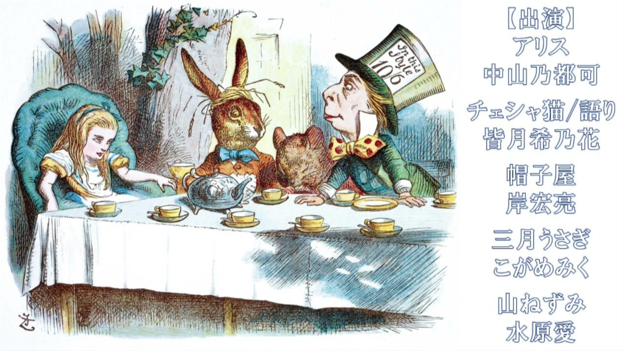 ルイス・キャロル「不思議の国のアリス 狂ったお茶会 Alice's